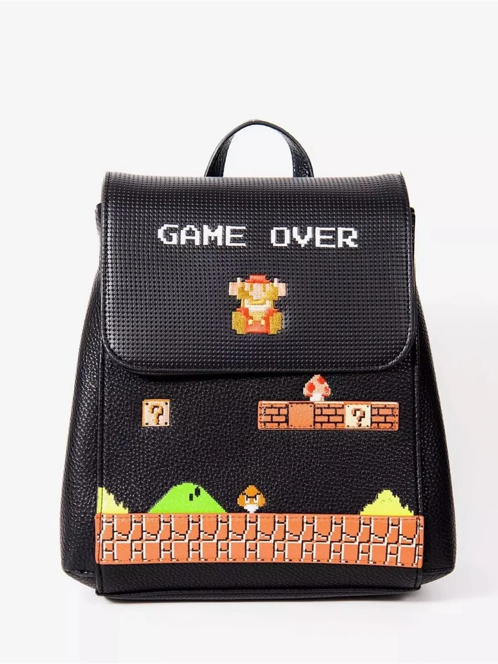 Danielle Nicole Super Mario Bros. Game Over mini backpack - Picture 2 of 5